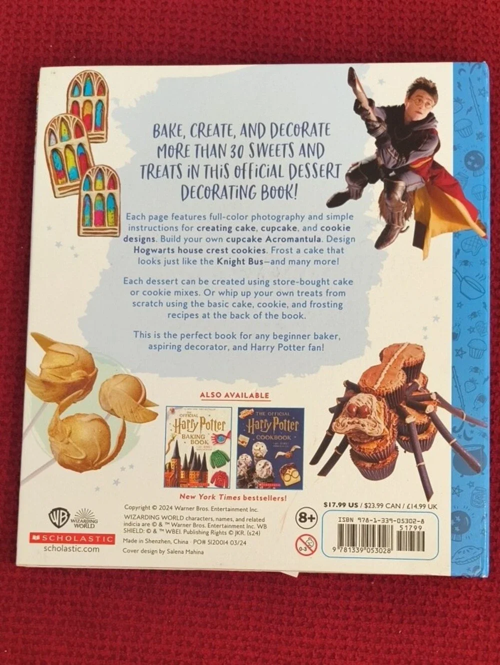 Harry Potter Bake, Create, and Decorate Cookbook Hardcover GU